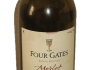 Roasted almond breaded chicken (a great fried chicken substitute) and 2003 Four Gates&nbsp;Merlot