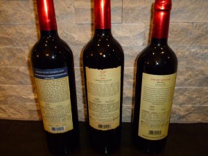 Kosher wine tasting at the Cask in LA - Shiloh Wines (back label)