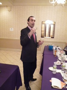 Gotham Wines Costas Mouzouras at VIP tasting