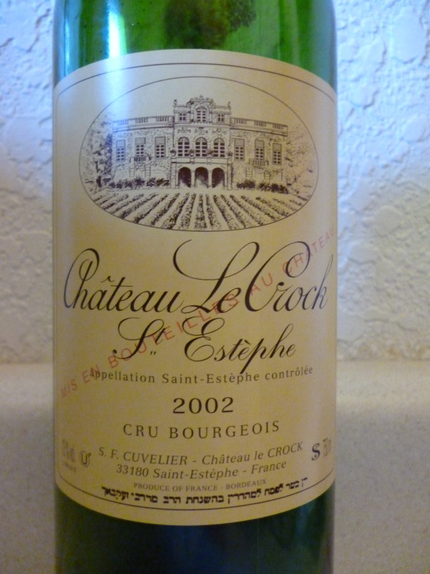 2002 Chateau Le Crock