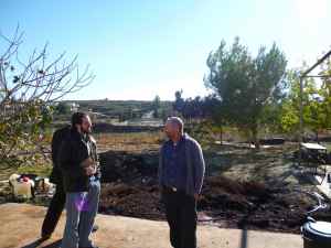 Doron Bennet and Hillel Manne the winemaker of Beit El Winery-small