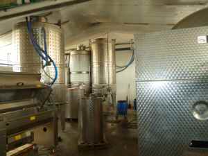 Midbar Winery and the wine tanks-small