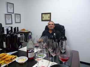 Olivier Fratty, 17 bottles, and a platter of Fricassee sandwiches-small