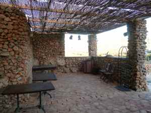 Tanya Winery outside tasting area - party 2-small