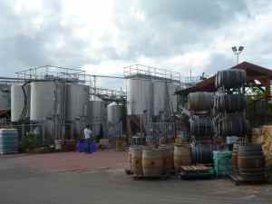 Tishbi Winery Wine Tanks