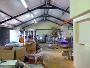 Tulip Winery Crushing room