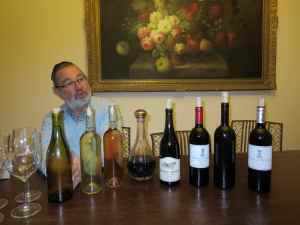 Pierre and his Netofa wines
