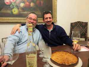 stunning caramelized pear tart, Pierre, Yair, and some Williamine Morand