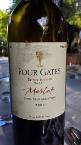 2008 Four Gates Merlot M.S.C.
