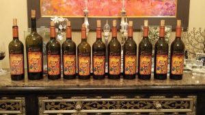 2003 to 2013 Covenant Cabernet Sauvignon Bottles for Vertical