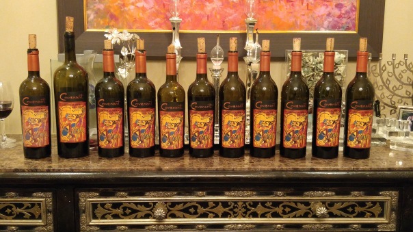 A vertical of Covenant Cabernet Sauvignon from 2003 to 2013