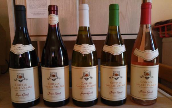 2015 Capsouto Cotes de Galilee Village Cuvee Albert, Grand Vin Blanc - 2015 Capsouto Cuvee Eva Blanc - 2015 Capsouto Cuvee Eva Rose, 2014 Capsouto Cuvee Samuel Rouge, and 2014 Capsouto Cotes de Galilee Village, Cuvee Marco Grand Vin