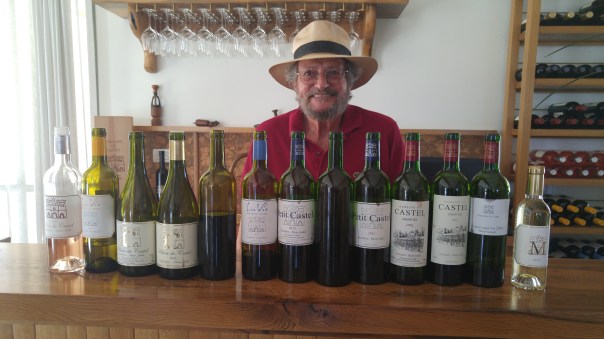 2016 Domaine du Castel Rose, 2016 LaVie Blanc du Castel, 2014 &amp; 2016 Blanc du Castel C, 2015 &amp; 2016 lave Rouge du Castel, 2012 &amp; 2015 &amp; 2016 Petit Castel, 2015 &amp; 2016 Grand Vin du Castel