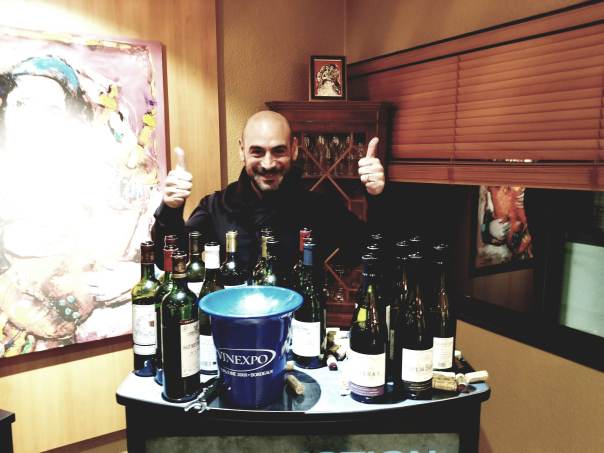 Yoni Taieb and the wines